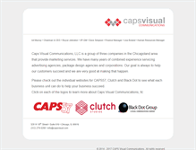 Tablet Screenshot of capsvisual.com